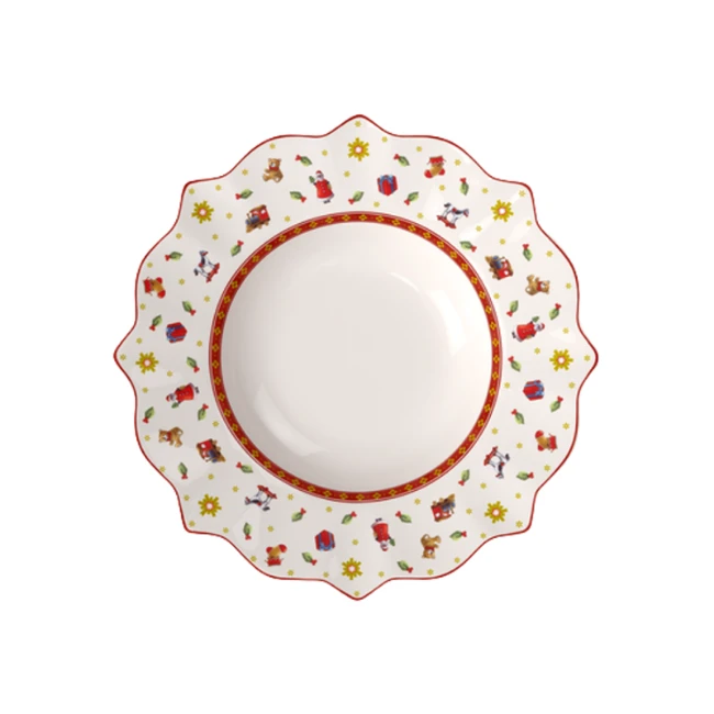 Immagine di Villeroy & Boch Piatto Fondo Natalizio Toy's Delight