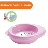 Immagine di Chicco Warmy Piatto Termico per Bambini con Base Antiscivolo 6m+