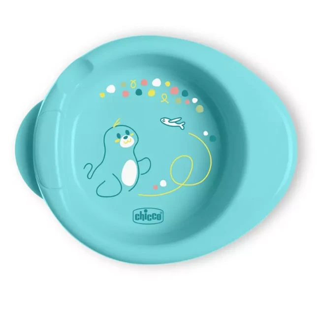 Immagine di Chicco Warmy Piatto Termico per Bambini con Base Antiscivolo 6m+