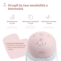 Immagine di Chicco Tiralatte Indossabile Senza Fili con Doppi Riduttori per Coppa inclusi