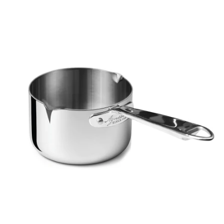 Immagine di Agnelli Casseruola Alta in Aluinox 3Ply Lucido con 1 Manico Inox