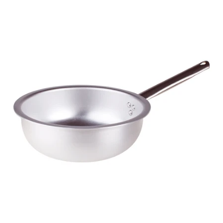 Immagine di Agnelli Padella a Mantecare in Alluminio 3 mm con 1 Manico Inox