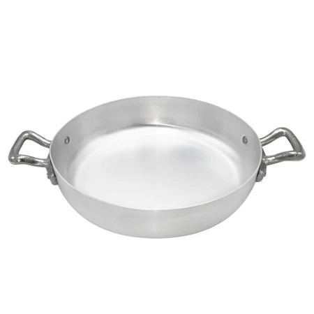 Immagine di Agnelli Tegame in Alluminio con Due Maniglie Family Cooking