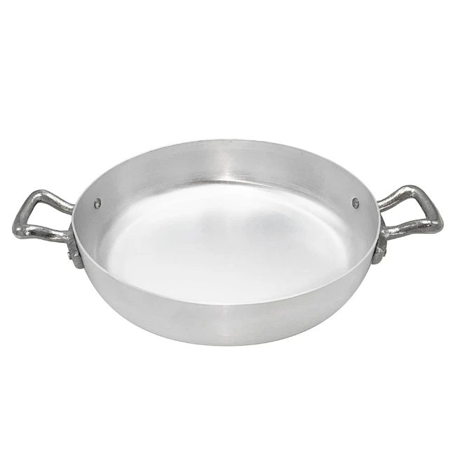 Immagine di Agnelli Tegame in Alluminio con Due Maniglie Family Cooking