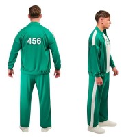 Costume Squid Game Giocatore 456 - per Adulti