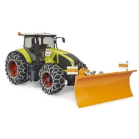 Bruder Trattore Claas Axion 950 con Catene e Spalaneve 03018