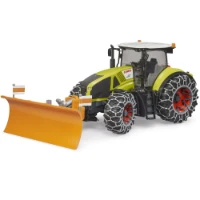  Bruder Trattore Claas Axion 950 con Catene e Spalaneve 03018