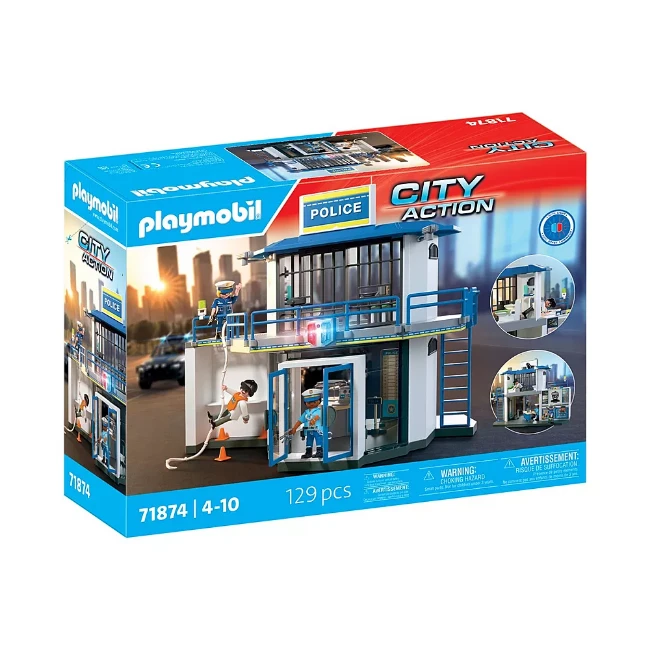 Playmobil Centrale di Polizia Sala Investigativa 71874