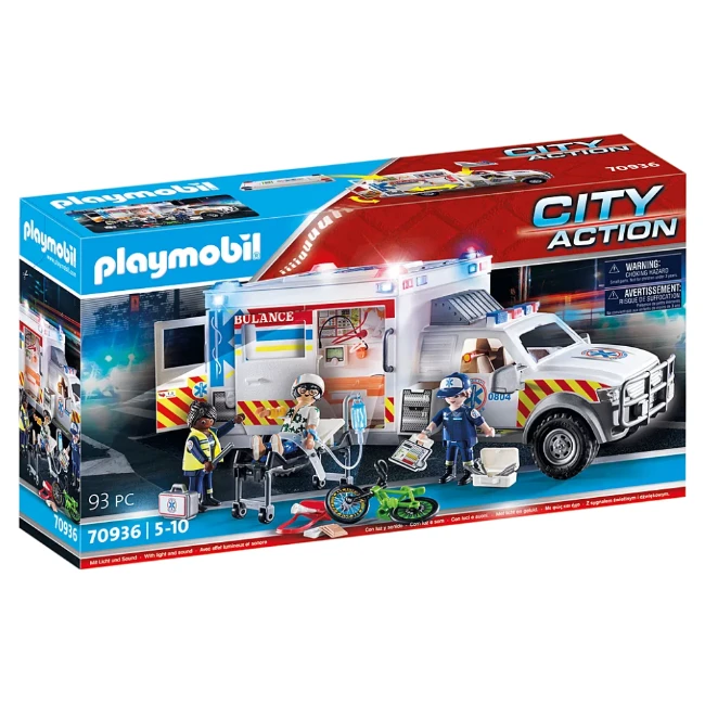 Playmobil Ambulanza da Pronto Soccorso 70936