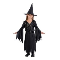Costume Streghetta Nera con Cappello