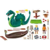 Playmobil Vichinghi con Mostro Marino 71830
