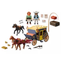 Playmobil Diligenza e Bandito del Far West 71862