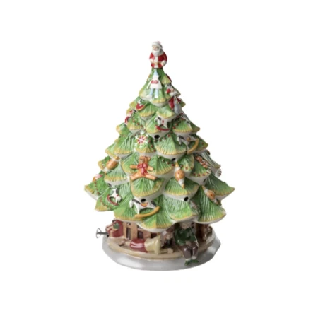 Villeroy & Boch – Carillon Nostalgic Melody In Porcellana, Babbo Natale Sulle Letterine, Suona “Santa Claus Is Coming To Town”
