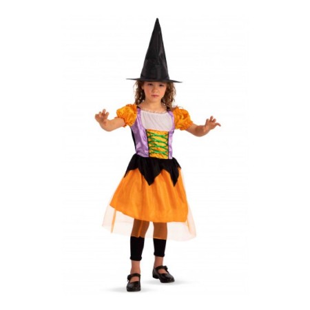 Costume Streghetta Arancione