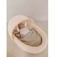 Immagine di Bamboom Baby Nest Airflow 2.0 Culla Portatile Co-Sleeping con Support Roll