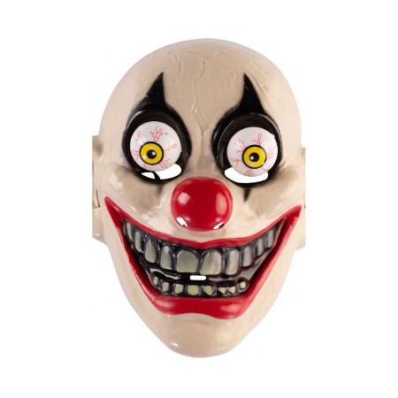 Maschera Clown Horror in Plastica