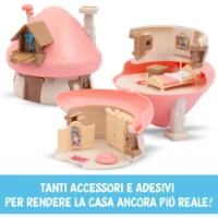 Puffi Playset Casa con Chiave di Puffi Puffetta