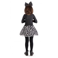 Set Scheletrina per Bambini con Gonna e Cerchietto