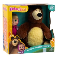 Masha con Peluche di Orso da 20cm