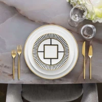 Immagine di Villeroy & Boch Set 6 pezzi MetroChic Piatto da Dessert/Colazione Ø22 cm