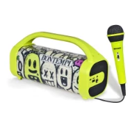 Immagine di Mini Amplificatore Wireless con Microfono Effetti Luminosi ed Effetto Eco