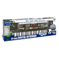Tastiera Digitale con 61 Tasti e Alimentatore DC con Presa USB