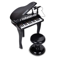 Piano Elettronico 32 Tasti con Microfono e Sgabello
