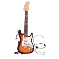Chitarra Elettronica con Microfono e Connessione Wireless