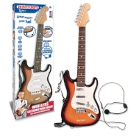 Chitarra Elettronica con Microfono e Connessione Wireless