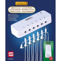 Immagine di Lemax 54521 Remote Control Box - Alimentatore con 6 Uscite e Telecomando