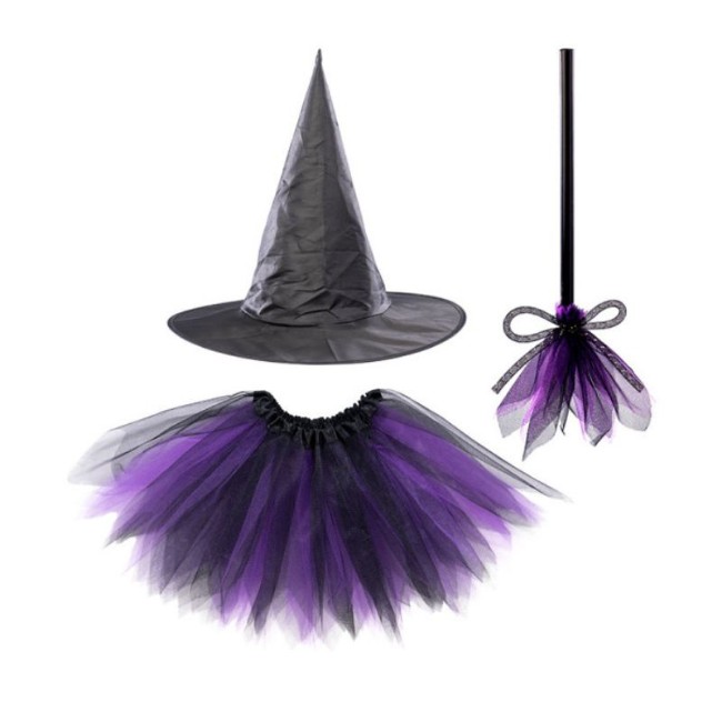 Costume da strega per bambine, dolce abito da strega - Italia