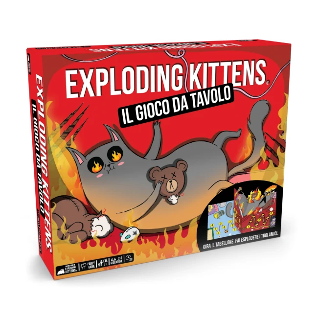 Asmodee Exploding Kittens: Il Gioco da Tavolo