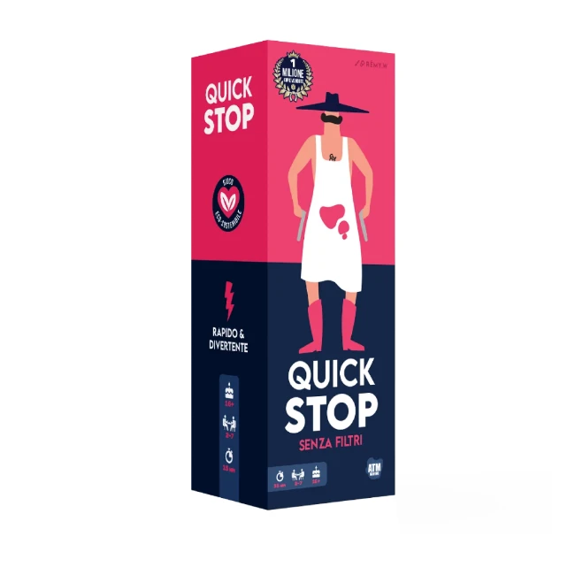 Asmodee Quickstop Senza Filtri