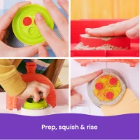 Kinetic Sand Squish Pizza