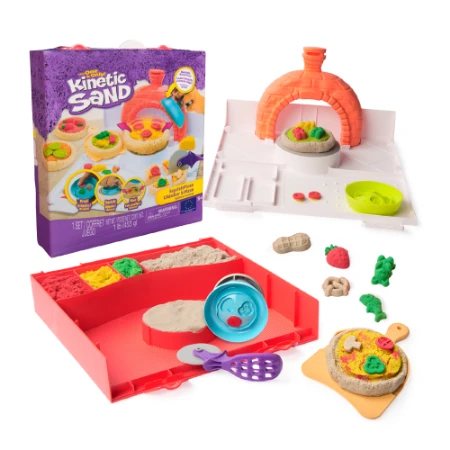 Kinetic Sand Squish Pizza