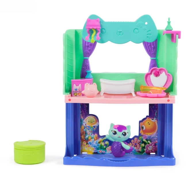 Gabby's Dollhouse Movie le Stanze Deluxe bagno