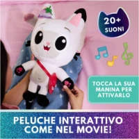 Gabby's Dollhouse Movie Peluche con Funzioni Pandy Panda