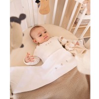 Immagine di Bamboom Tutina Neonato Bees con Apine Ricamate