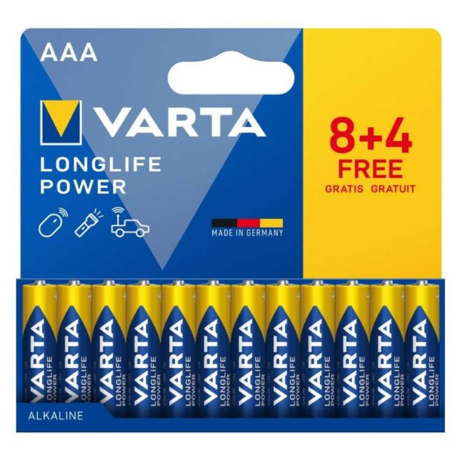 Varta Ministilo Longlife Power AAA 8+4