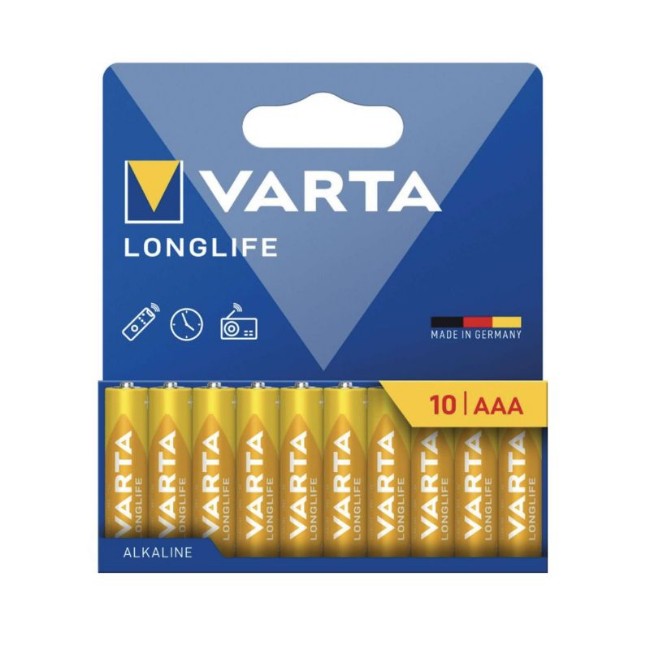 Varta Ministilo Longlife Power AAA Confezione da 10 Pile