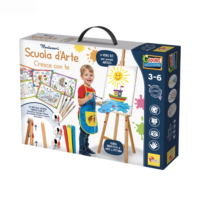 Lisciani Giochi Montessori Scuola D'arte Cresce con Te