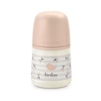 Immagine di Suavinex Biberon Birdies Flusso Lento in Silicone con Tettarella Simmetrica SX Pro -150 ml 