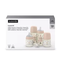 Immagine di Suavinex Birdies Essential Set Regalo Nascita con 4 Biberon e 1 Ciuccio Neonato