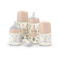 Immagine di Suavinex Birdies Essential Set Regalo Nascita con 4 Biberon e 1 Ciuccio Neonato