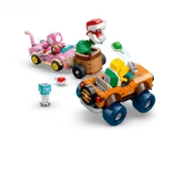 LEGO Super Mario Bros Mario Kart all'Inseguimento della Pianta Piranha Potenziata 72044