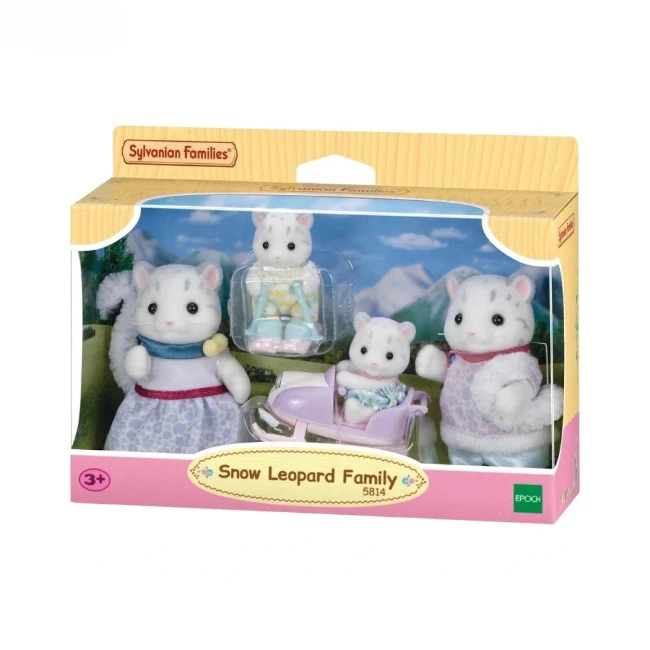 Sylvanian Families Famiglia Leopardo delle Nevi