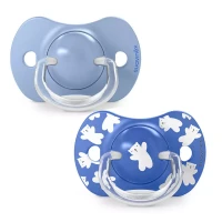 Immagine di Suavinex Wild&Free Ciuccio con Tettarella Simmetrica SX Pro 18+ Mesi - Set 2 Ciucci 
