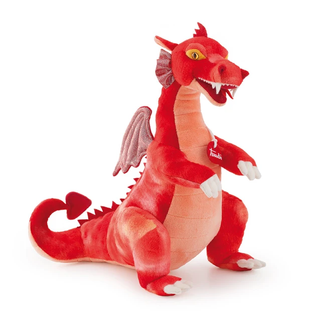 Trudi Peluches Fantasy e Preistorici Drago Rosso M da 18