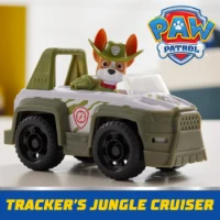 Paw Patrol Camion di Tracker con Action Figure Salvataggio nella Giungla 