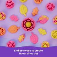 Kinetic Sand Squish Blossom Fiore che Sboccia